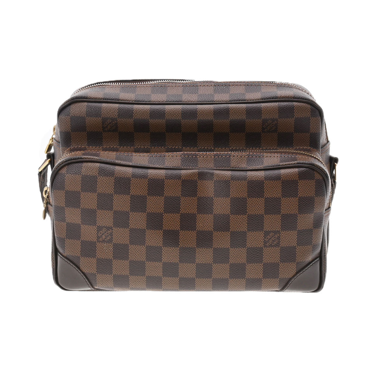 LOUIS VUITTON ルイヴィトン ダミエ ナイル SPオーダー ブラウン N48062 レディース ダミエキャンバス ショルダーバッグ ABランク 中古 