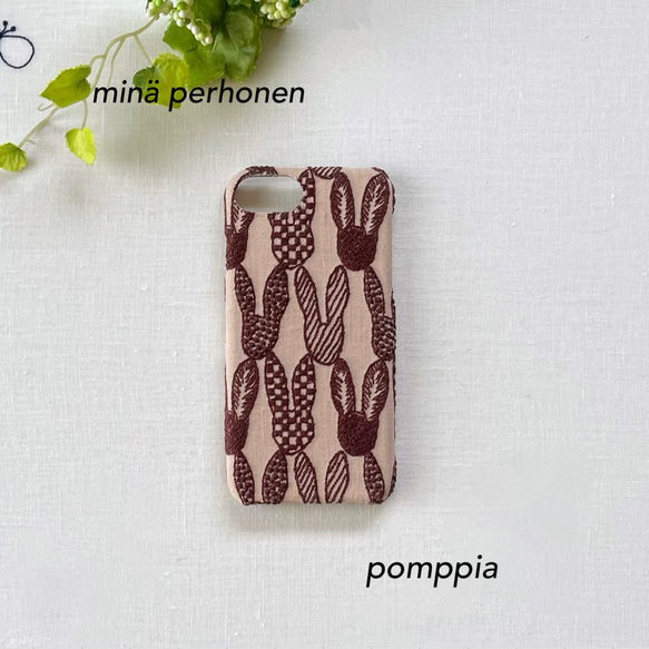 ミナペルホネン　iPhone ケース　pomppia