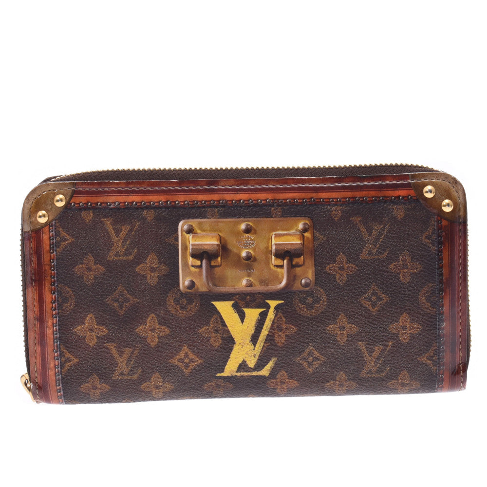 LOUIS VUITTON ルイヴィトン トランスフォームド ジッピーウォレット 伊勢丹限定 ブラウン M52746 レディース 長財布 Bランク 中古 