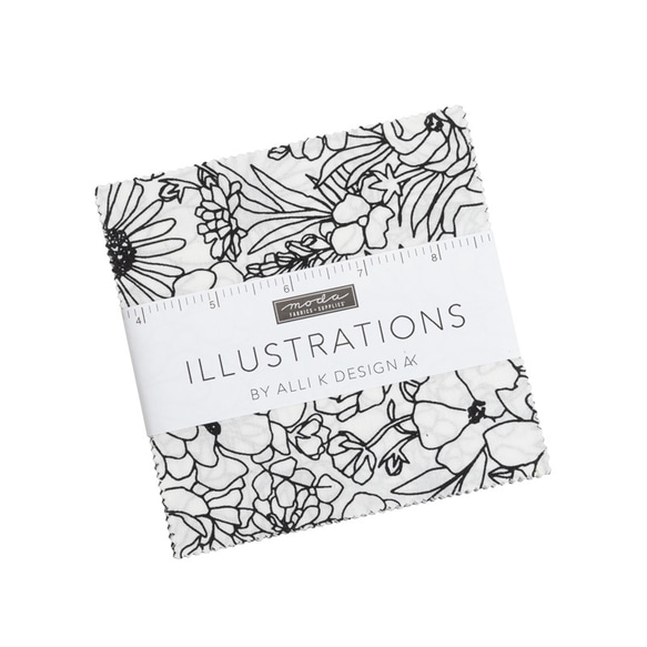 「Illustrations」moda Charm Pack（カットクロス42枚）Alli K Design