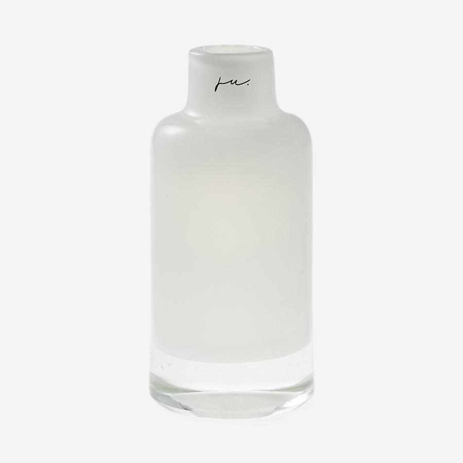 Ju. | Fred Bottle High フラワーベース H23cm WHITE