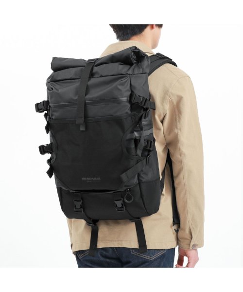 MBG Design by MAKAVELIC ROLL TOP DAYPACK マキャベリック リュック B4 大容量 撥水 自転車 MB21－10101