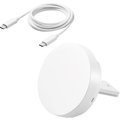 エレコム W-MA03WH ワイヤレス充電器／マグネット内蔵／7.5W／卓上タイプ／3way／ホワイト