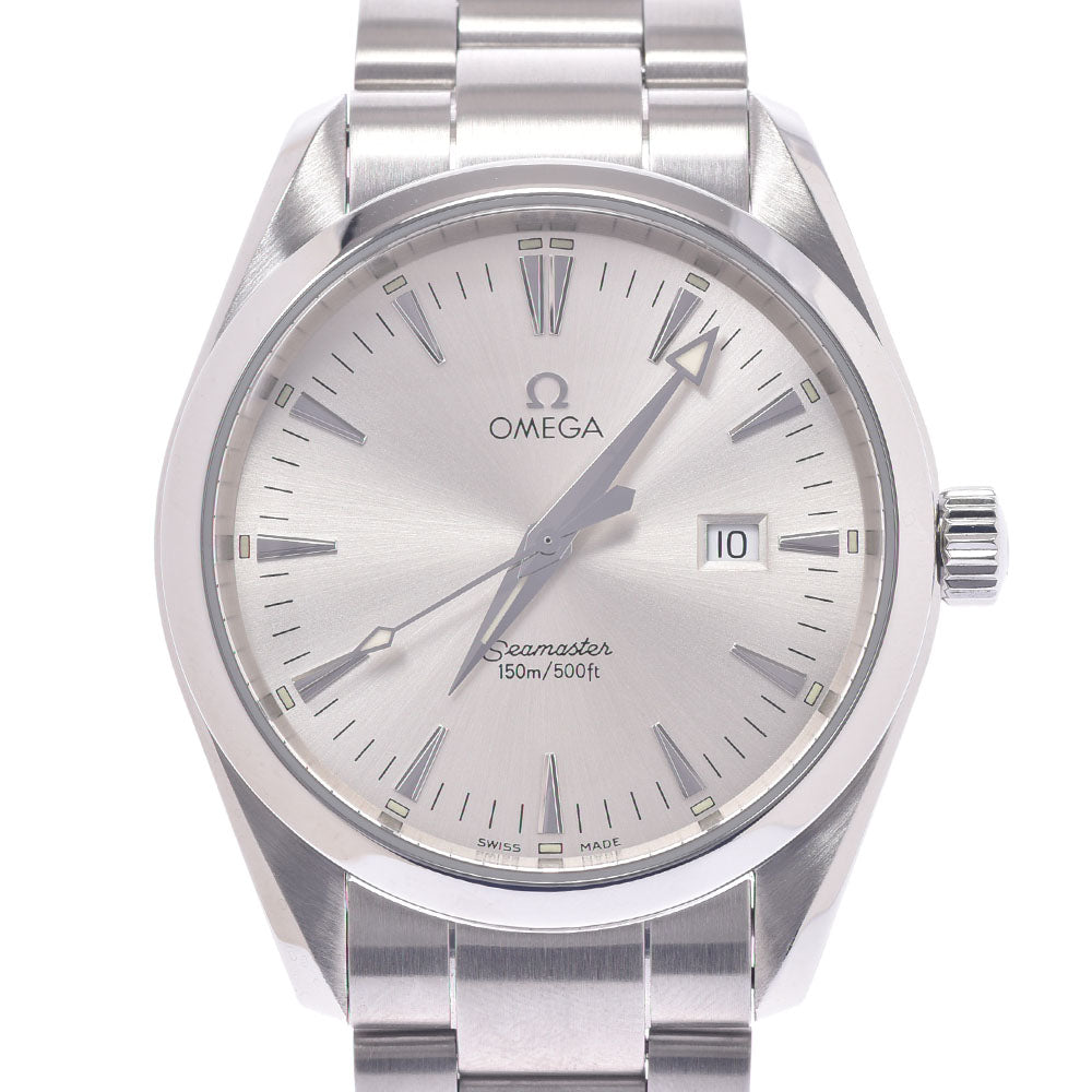 OMEGA オメガ シーマスター 150m 2517.30 メンズ SS 腕時計 クオーツ シルバー文字盤 Aランク 中古 