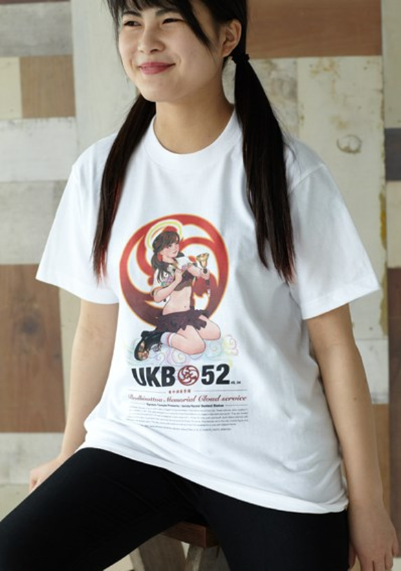 菩薩系アイドル☆【UKB52】★みなみ4号★半袖Ｔシャツ