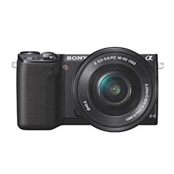 ソニー ミラーレス一眼 NEX-5R ダブルズームレンズキット ブラック NEX-5RY/B【中古品】