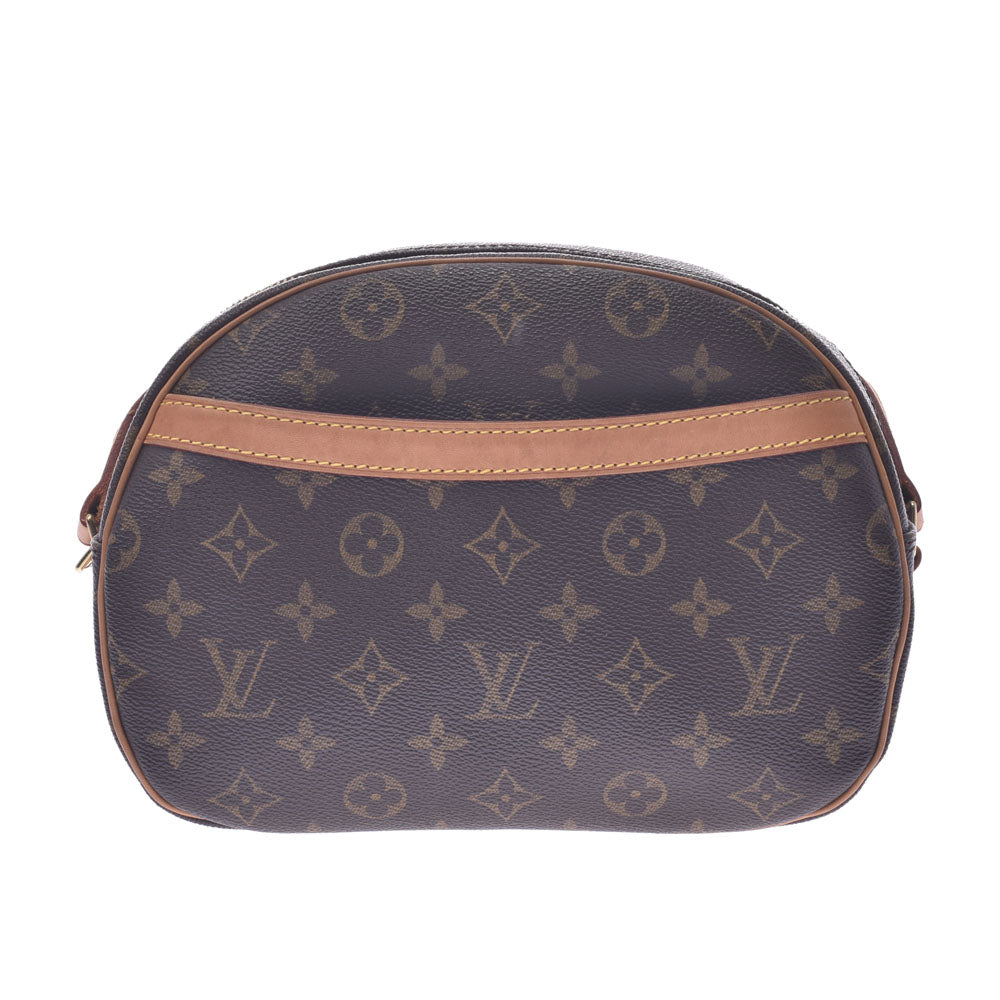 LOUIS VUITTON ルイヴィトン モノグラム ブロワ ブラウン M51221 レディース モノグラムキャンバス ショルダーバッグ ABランク 中古 