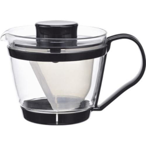 AGCテクノグラス KT863-BK レンジのポット・茶器 iwaki 400ML ブラック