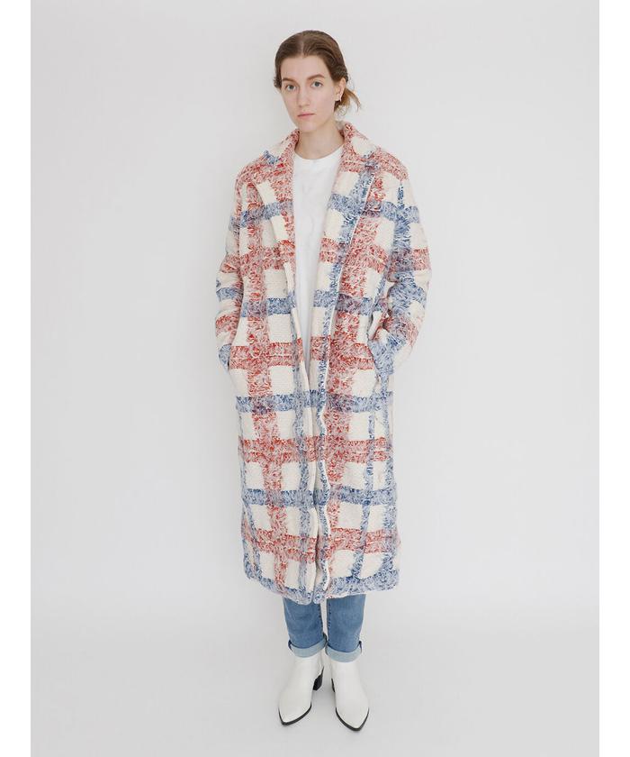 リーバイス/BRUSH PLAID OVERCOAT JADA PLAID NATURAL