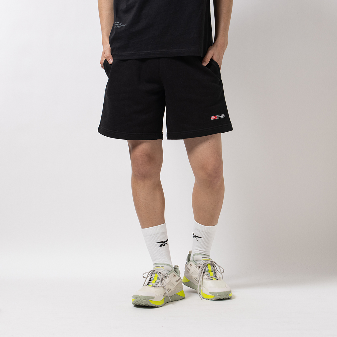 Reebok/ロゴ マッシュアップ ショーツ / RI LOGO MASH UP SHORT