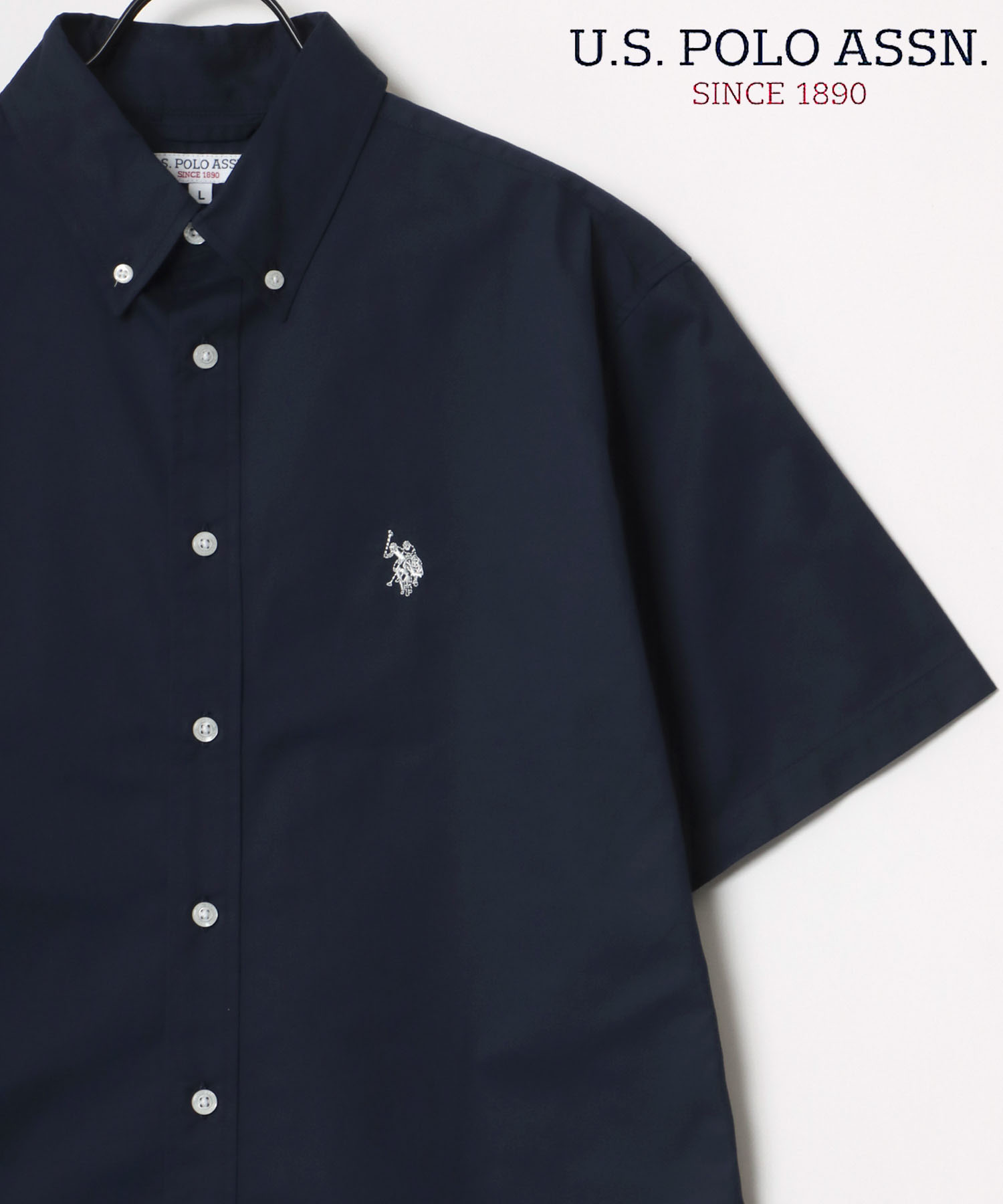 ラザル/【Lazar】U.S. POLO ASSN./ユーエスポロアッスン 【別注】 コットン 無･･･