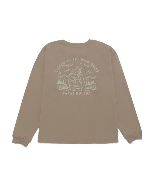 タラスブルバ/レディース ポリエステルロングＴシャツ（山登り）