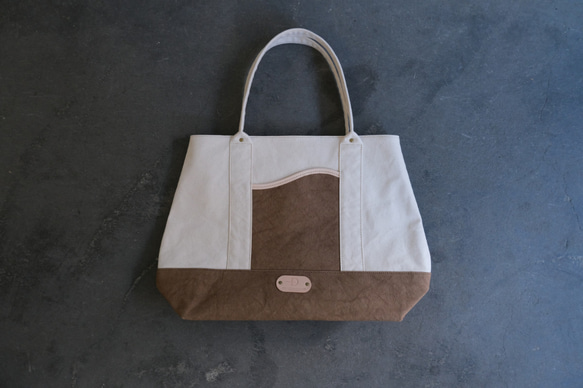 【受注生産】tote bag 　brown