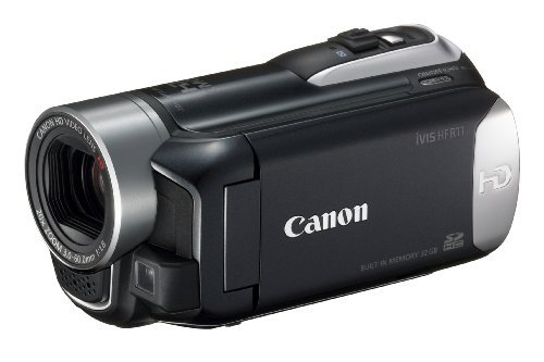 Canon デジタルビデオカメラ iVIS HF R11 ブラック IVISHFR11BK【中古品】