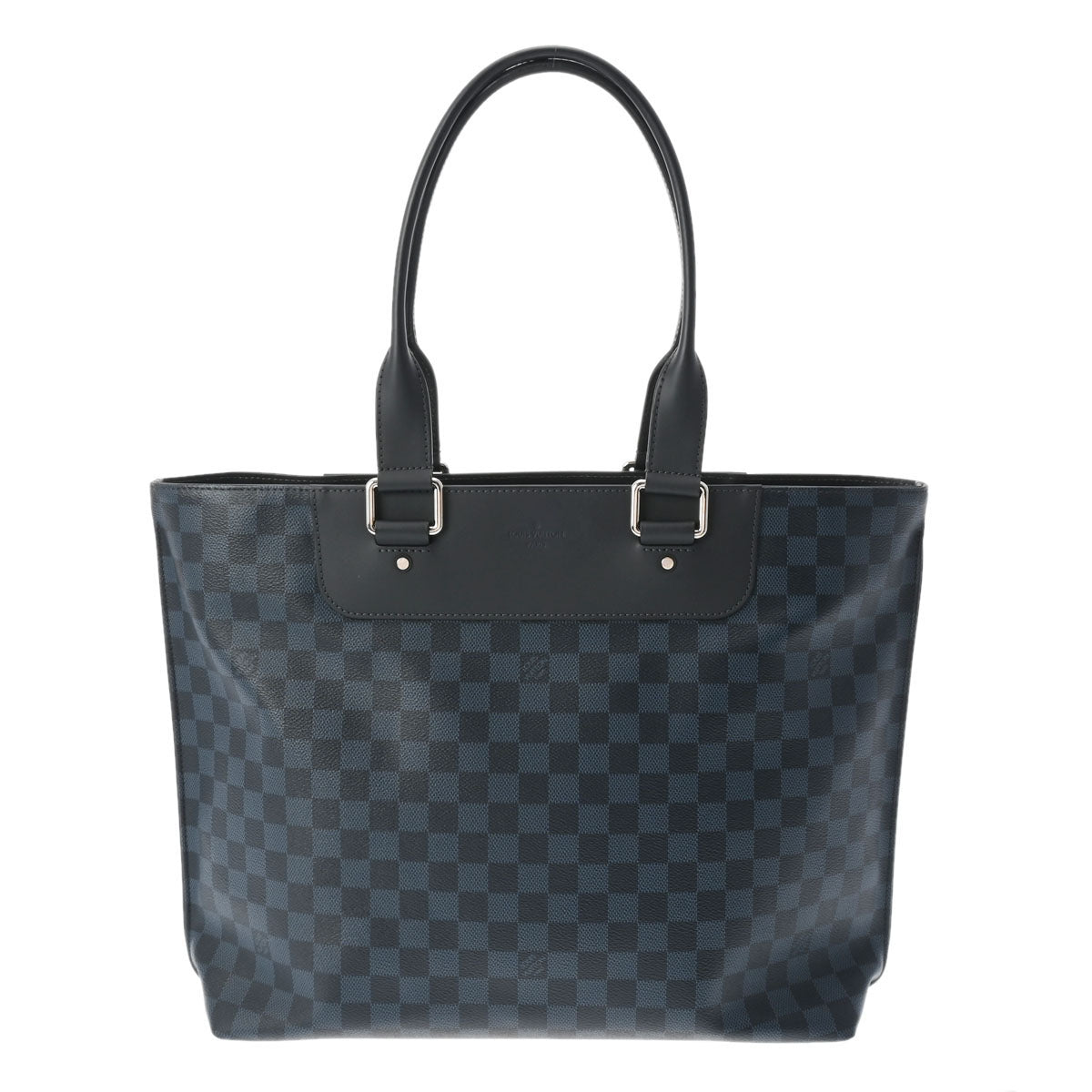 LOUIS VUITTON ルイヴィトン ダミエコバルト カバヴォワヤージュ ネイビー/黒 N41397 メンズ ダミエキャンバス トートバッグ ABランク 中古 