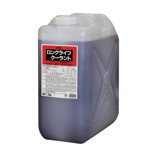 古河薬品工業 KYK 冷却液ポリ入LLC80%(S)20L 赤 56-201 1個 340-0092（直送品）