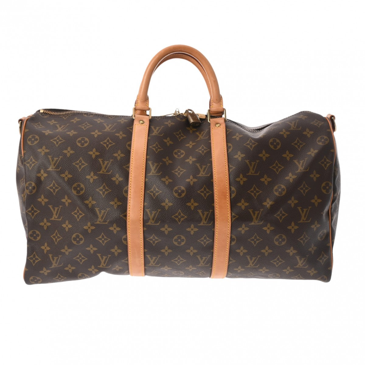 LOUIS VUITTON ルイヴィトン モノグラム キーポル バンドリエール 50 ブラウン M41416 ユニセックス モノグラムキャンバス ボストンバッグ Bランク 中古 