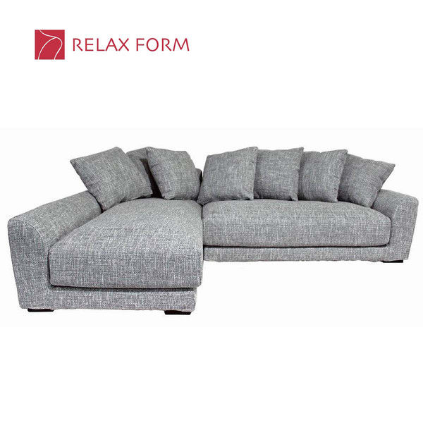 【車上渡し】RELAX FORM グラナダ スモールカウチ スノーグレー 1セット（直送品）