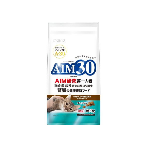 マルカン AIM30 11歳室内猫腎臓健康ケアフィッシュ600g FC035PU-SAI-018