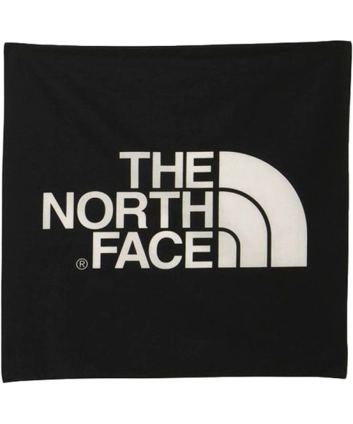 THE　NORTH　FACE ノースフェイス アウトドア TNFロゴバンダナ プリントバンダナ 正方