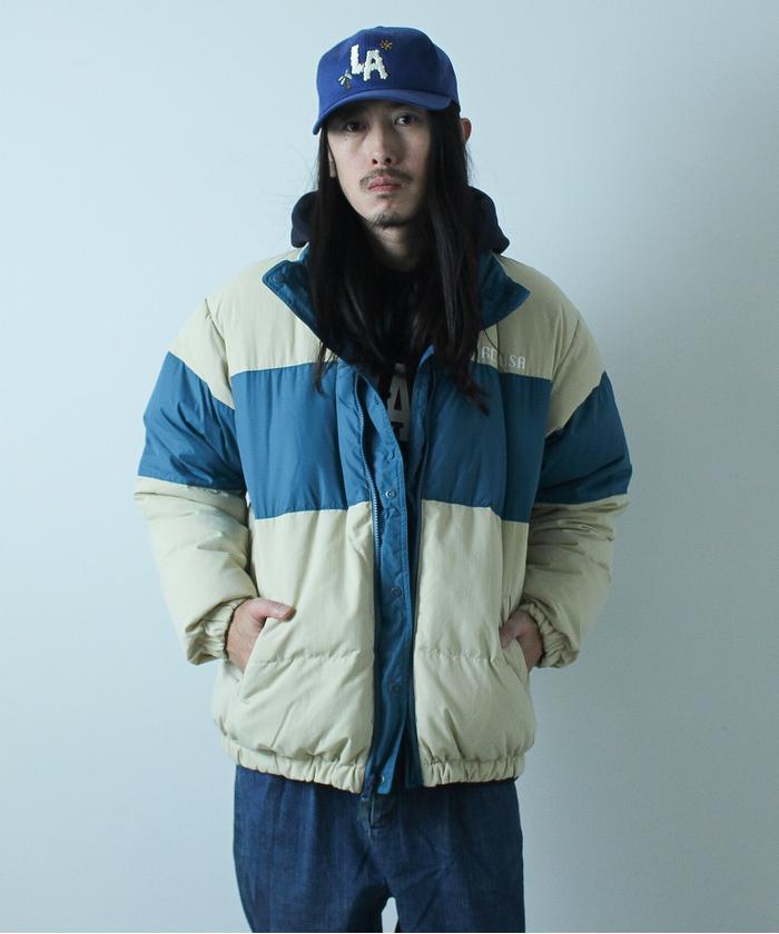 AVIREX/《WEB&DEPOT限定》REVERSIBLE 2TONE DOWN JACKET