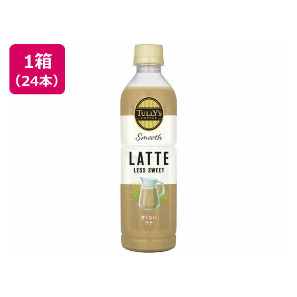 伊藤園 TULLY’S COFFEE Smooth LATTE 430ml×24本 FC106MS