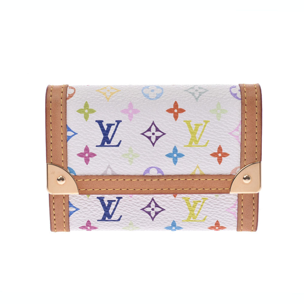 LOUIS VUITTON ルイヴィトン マルチカラー ポルトモネ プラ ブロン M92657 レディース モノグラムマルチカラー コインケース Aランク 中古 