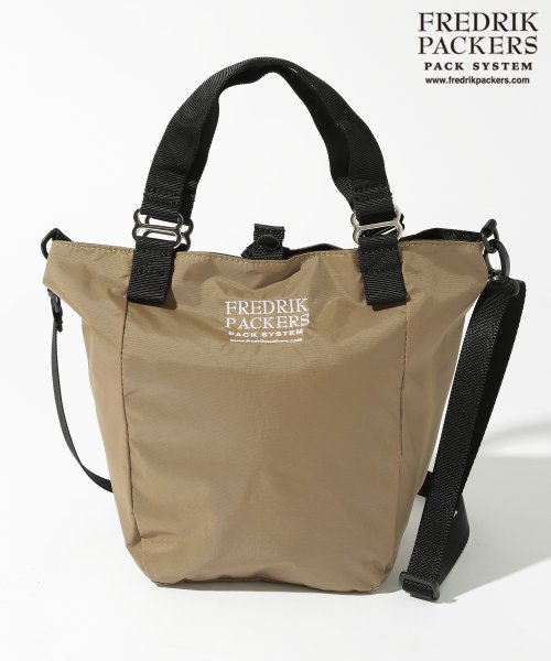 【FREDRIK PACKERS / フレドリックパッカーズ】 ショルダーバッグ 2WAY トートバッグ 210D + 600D MISSION TOTE XS