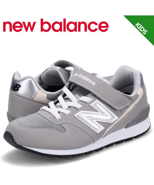 ニューバランス new balance 996 スニーカー キッズ レディース Mワイズ グレー YV996GR3