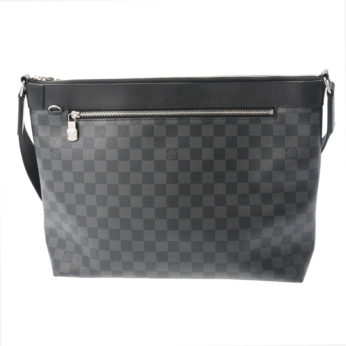 LOUIS VUITTON ルイヴィトン ダミエグラフィット ミック MM 旧型 黒 N41106 ユニセックス ダミエグラフィットキャンバス ショルダーバッグ ABランク 中古 