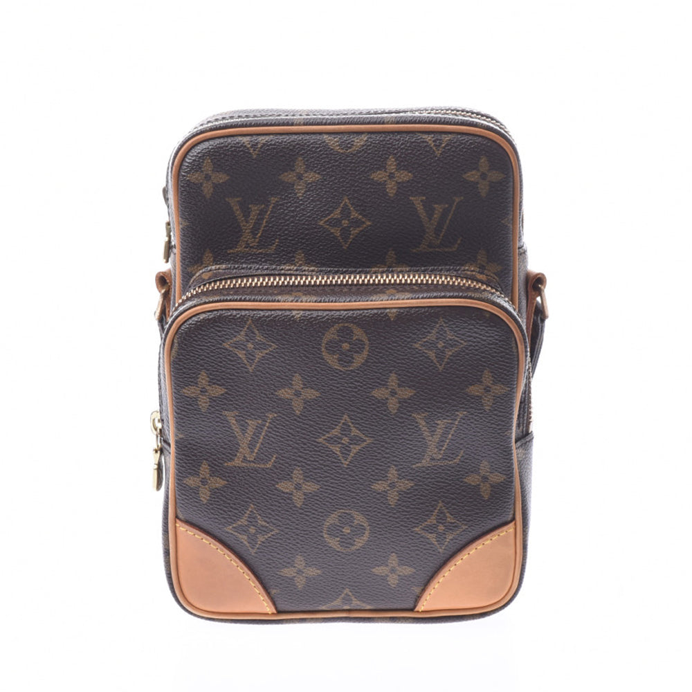 LOUIS VUITTON ルイヴィトン モノグラム アマゾン ブラウン ゴールド金具 M45236 ユニセックス モノグラムキャンバス ショルダーバッグ Bランク 中古 