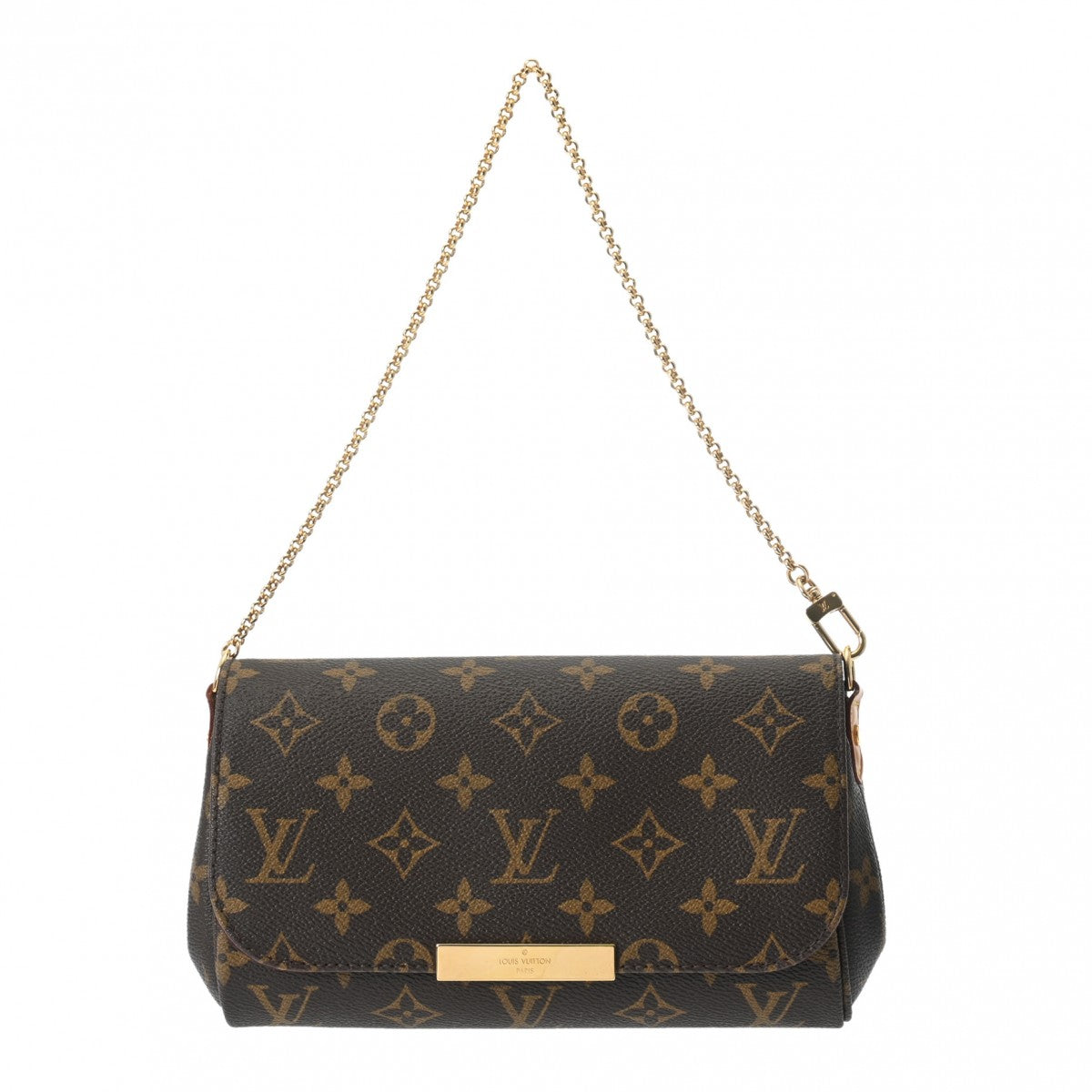 LOUIS VUITTON ルイヴィトン モノグラム フェイボリット PM 2WAY ブラウン M40717 レディース モノグラムキャンバス ショルダーバッグ Aランク 中古 