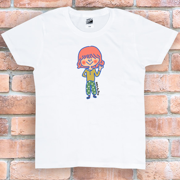 tシャツ　Tシャツ　プレゼント　かわいいTシャツ　Tシャツ　おしゃれTシャツ　girl 白ティー　シンプルTシャツ