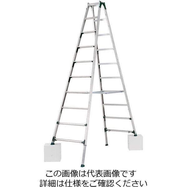 イチネンTASCO 伸縮脚付専用脚立 TA840PB