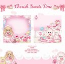 Cherish365【Cherish Sweets Time - Party Room】スクエア バラメモ CHO182