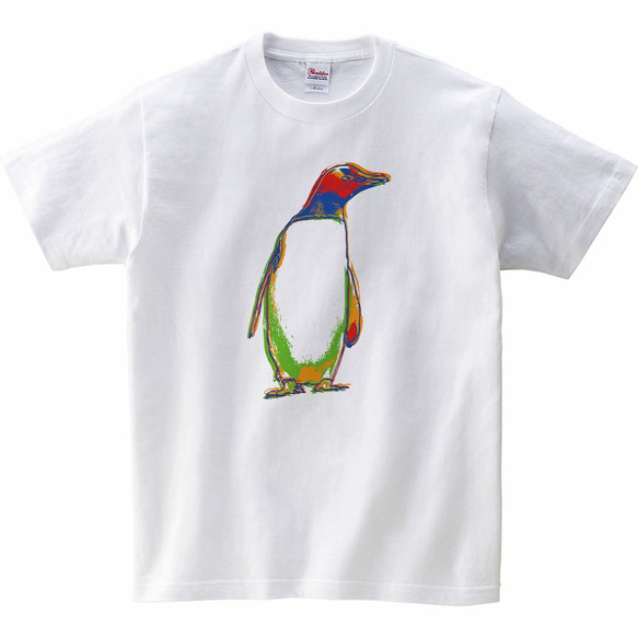 [キッズTシャツ] graphic penguin