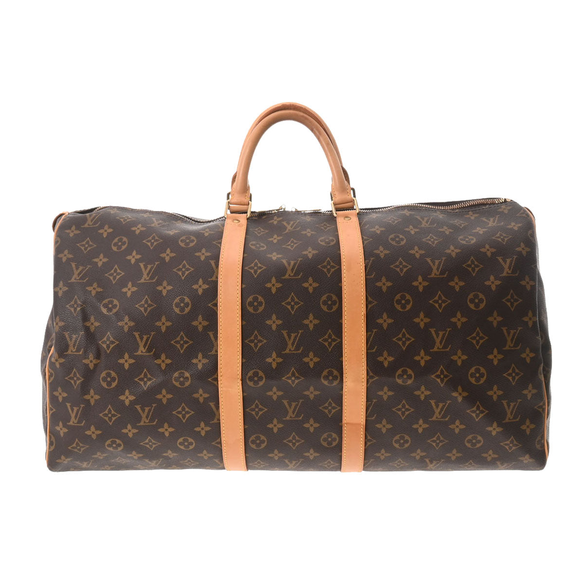 LOUIS VUITTON ルイヴィトン モノグラム キーポル55 ブラウン M41424 ユニセックス モノグラムキャンバス ボストンバッグ Bランク 中古 