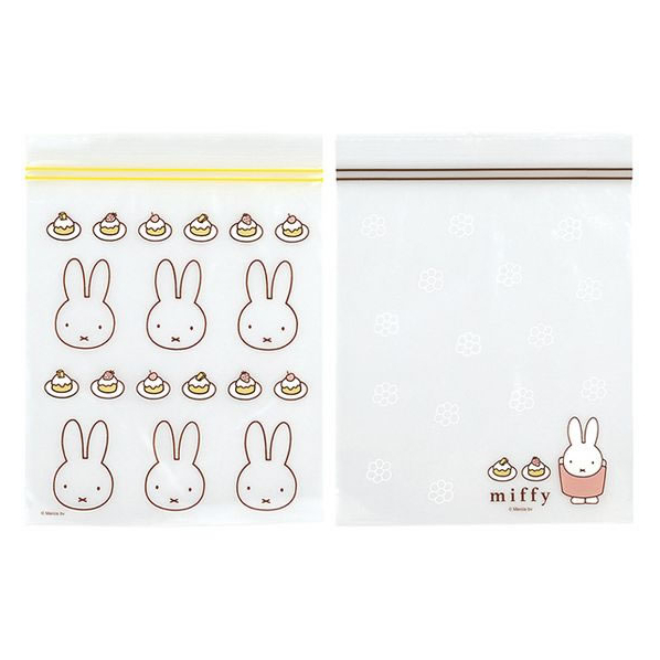 スケーター ダブルファスナー付 チャック袋 ミッフィー miffy FC127PS-CPF20