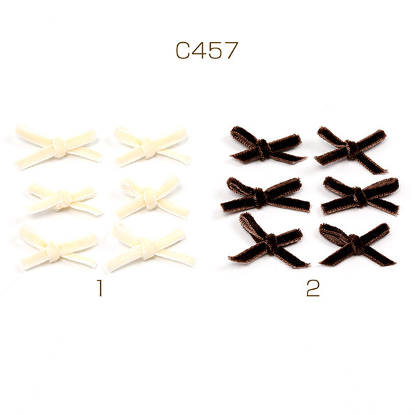 C457-1 30個 リボンパーツ 3 x（10ヶ）