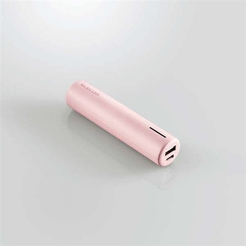 エレコム DE-C22L-3350PN モバイルバッテリー 3350mAh Type-C USB-A×1 Type-C×1 ピンク