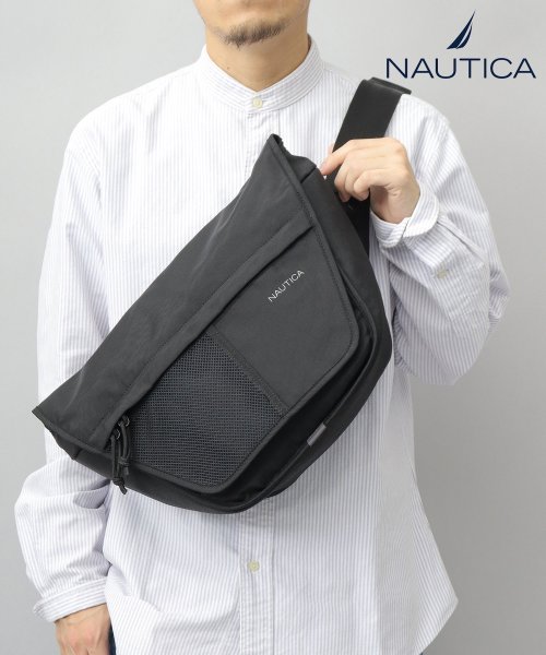 NAUTICA ノーティカ ショルダーバッグ メッセンジャーバッグ 旅行 アウトドア 無地