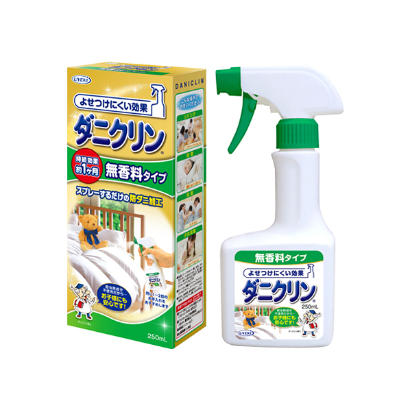 ＵＹＥＫＩ ダニクリン 無香料タイプ 本体 250mL F189648