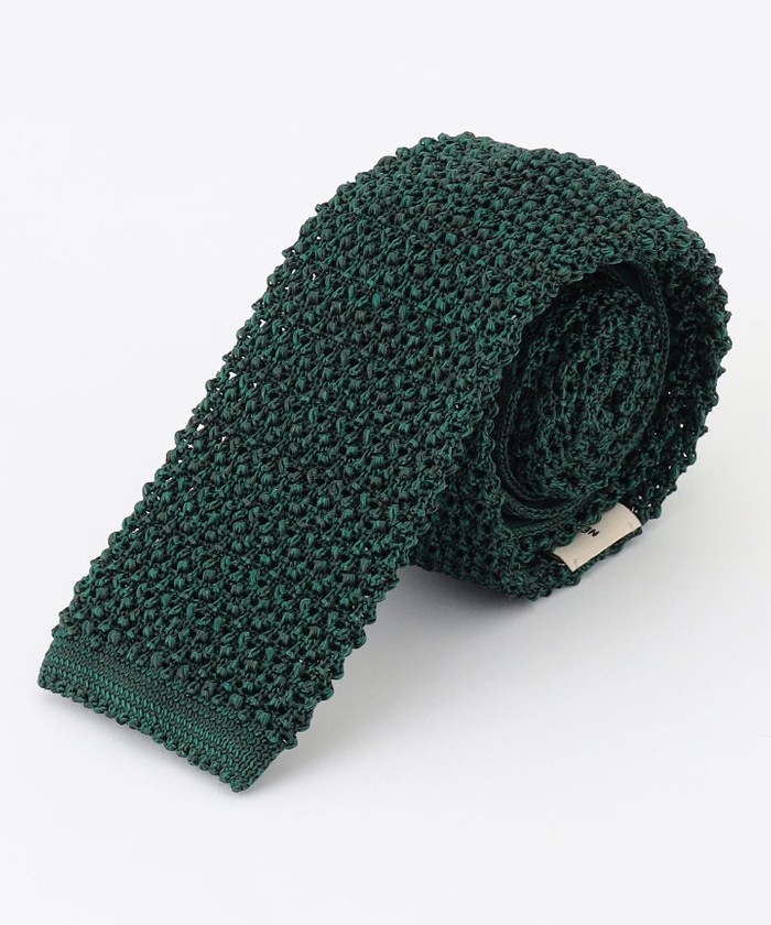 J．プレス　メンズ/【J.PRESS KNIT TIE COLLECTION】無地 ニットネクタイ