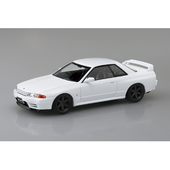 アオシマ 1/32 ザ・スナップキット No．14-SP2 ニッサン R32スカイラインGT-R カスタムホイール(クリスタルホワイト) Aｽﾅﾂﾌﾟ14SP2R32GT-RCH