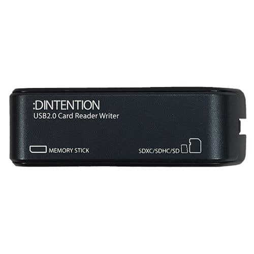 Dadandall DDSDRW0001BL USB2.0 メモリーカードリーダーライター ブルー ブルー