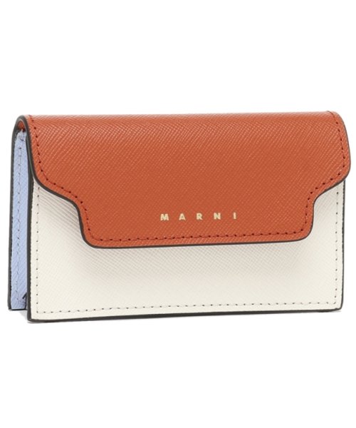 マルニ カードケース トランク ホワイト マルチカラー ユニセックス MARNI PFMOT05U21 LV520 Z678N