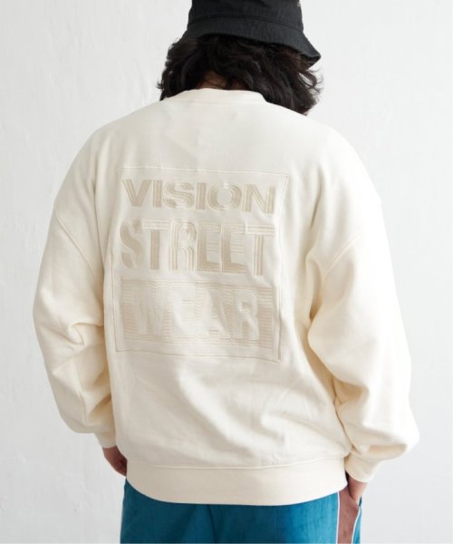 VISION STREET WEAR ビジョンストリートウェア マグロゴ刺繍スウェット