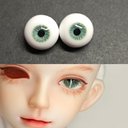 【12mm14mm16mm18mm】 ドールアイ ハンドメイドドール bjd 目 サイズ14/7 オビツ11アイ-4733