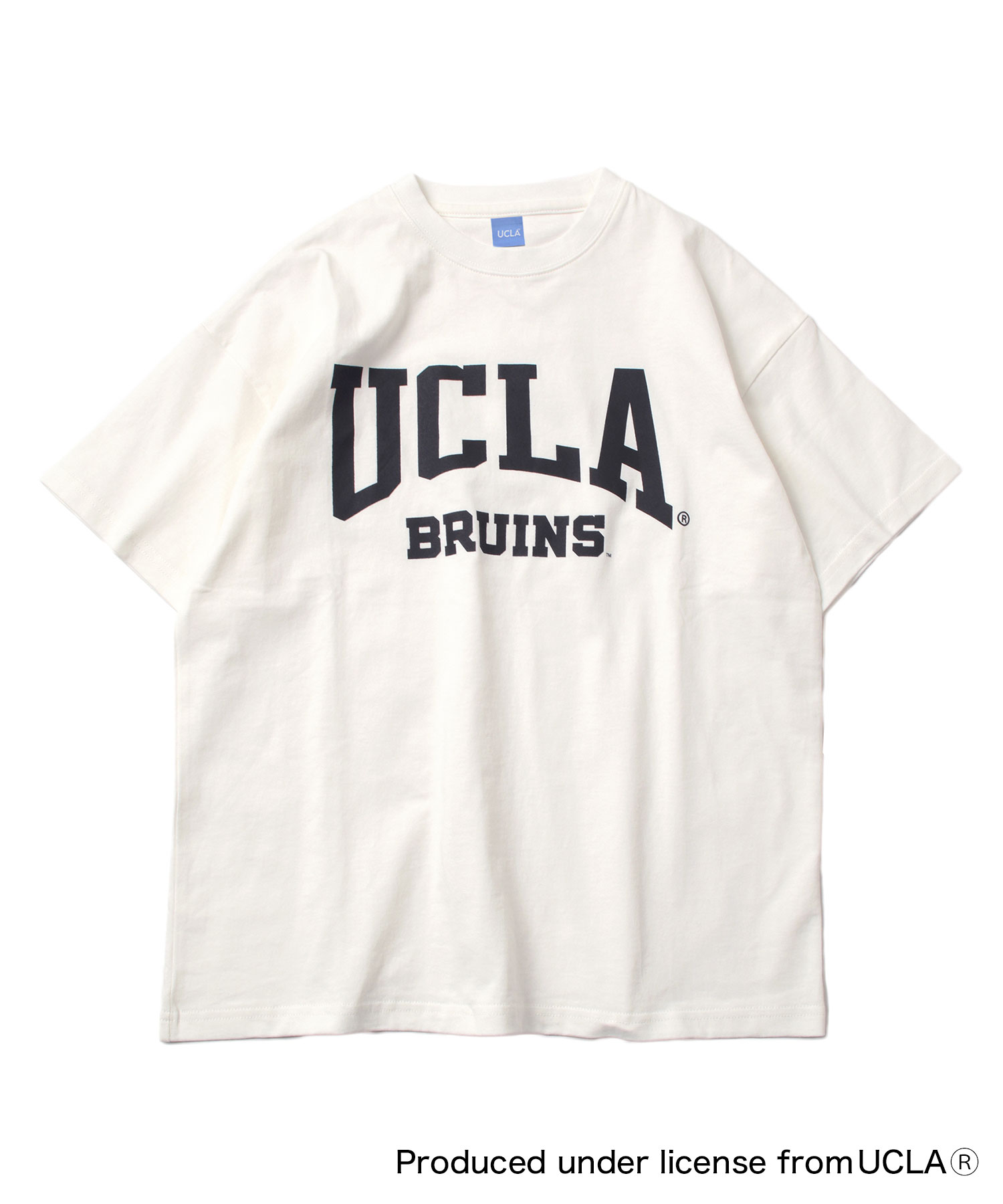 グラソス/【UCLA】コットン・フロントUCLAロゴ半袖Tシャツ