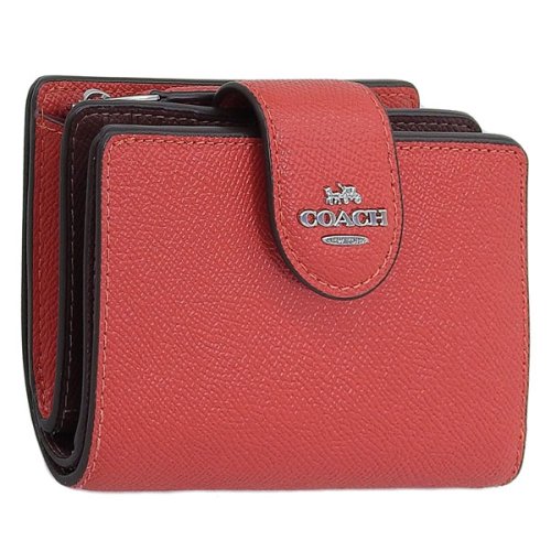 COACH コーチ MEDIUM CORNER ZIP WALLET ミディアム コーナージップ 二つ折り 財布 レザー